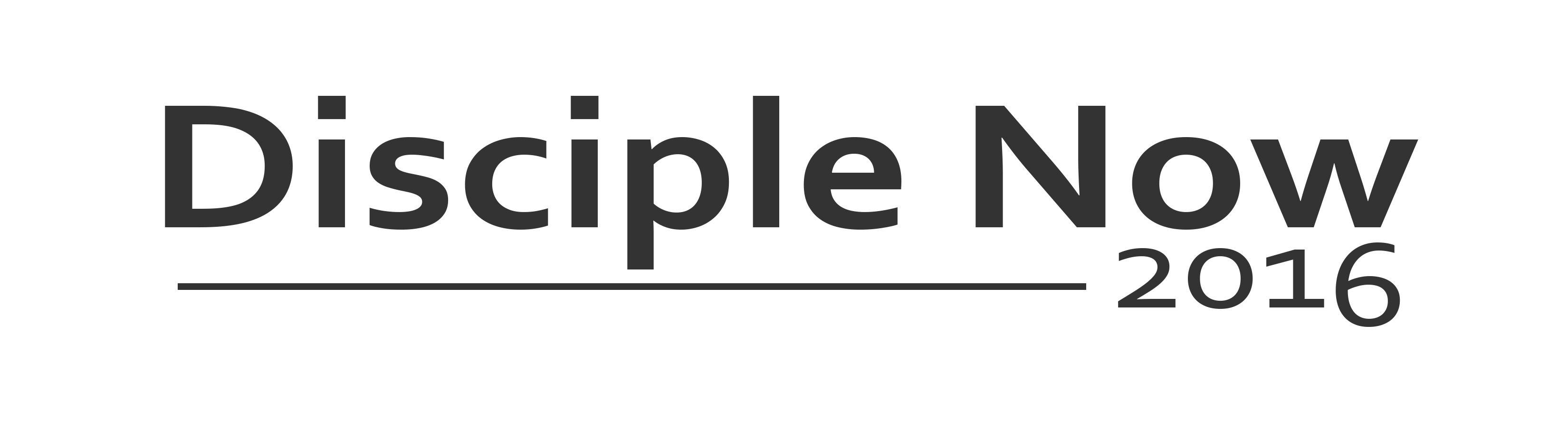 Disciple Now Logo - Strive Blog | First Baptist Church Roswell