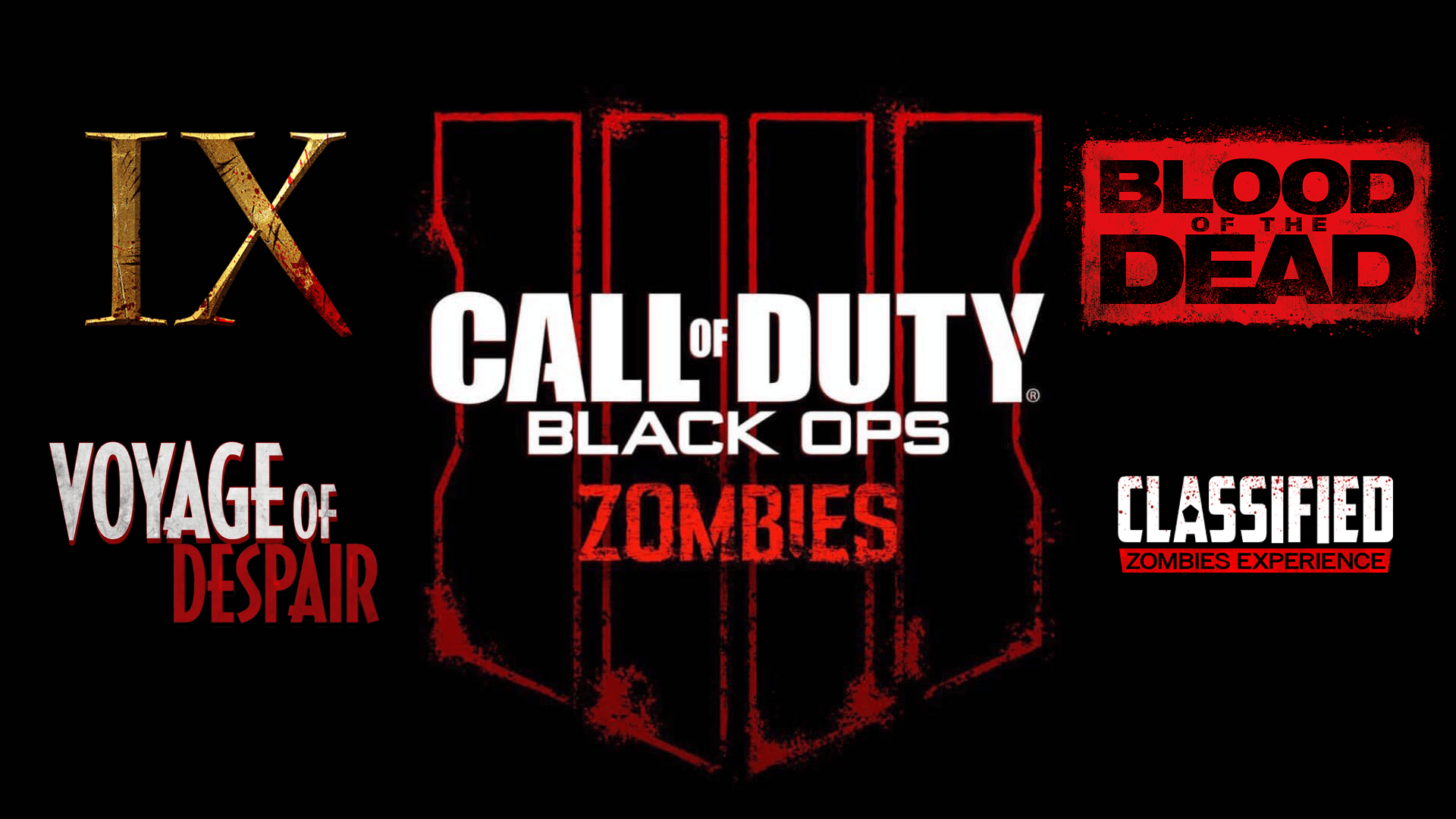 Classified Bo4 Logo - Quick BO4 Zombies Wallpaper Edit (1920 x 1080) : CODZombies