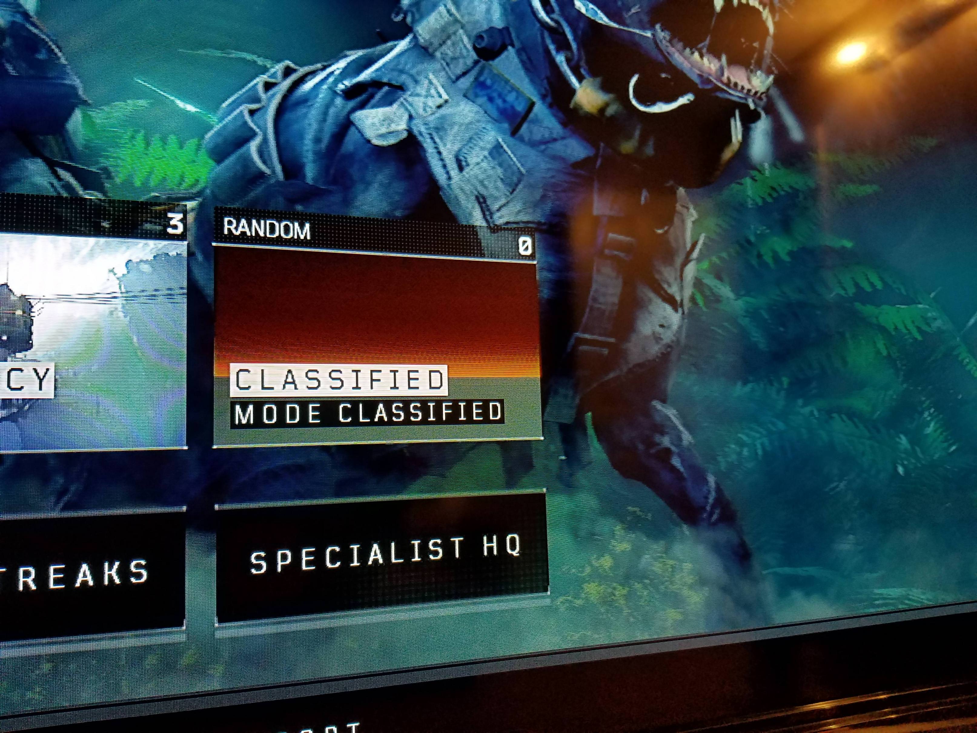 Classified Bo4 Logo - ClAsSiFiEd PlAyAbLe In Bo4 bEtA??!! - Imgur