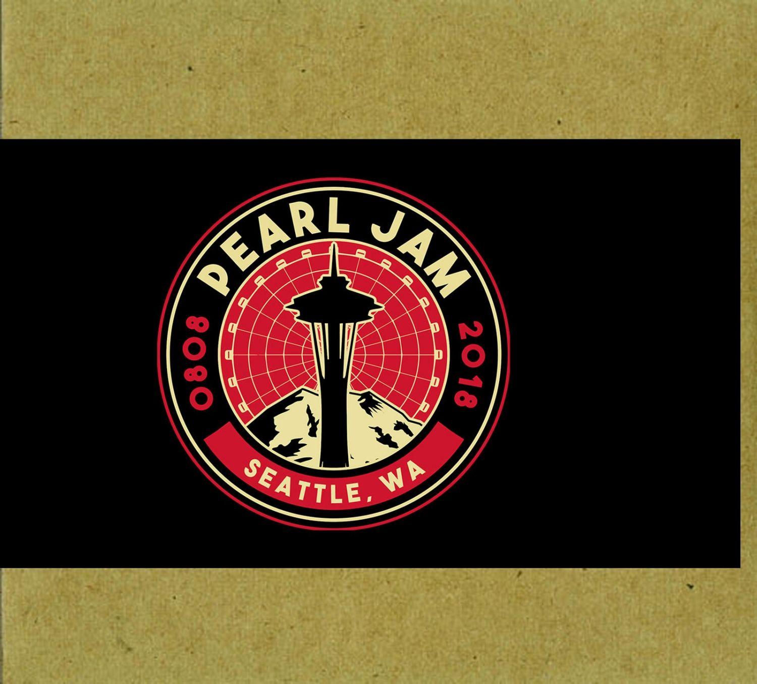 Seattle Pearl Jam Logo - Pearl Jam 8 8 2018 Bootleg Cd
