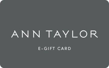 Ann Taylor Logo - Gift Card