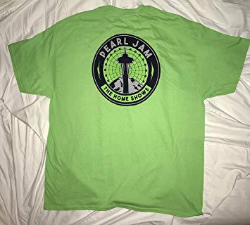 Seattle Pearl Jam Logo - Pearl Jam seattle t shirt the home shows 3x 2018 tour 8