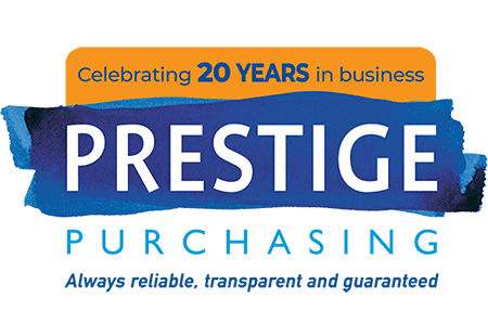 Orange and Blue Food Logo - Home - Prestige Purchasing