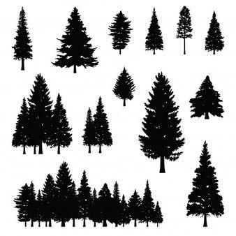 Black and White Pine Tree Logo - Pine Vectors, Photos and PSD files | Free Download
