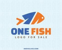 Orange and Blue Food Logo - Food Logos For Sale | Inovalius
