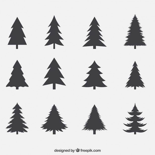 Black and White Pine Tree Logo - Pine Vectors, Photo and PSD files