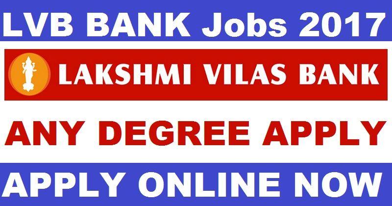 Lakshmi Vilas Bank Old Logo - Lakshmi Vilas Bank (LVB) Recruitment 2017 Hiring for Managers and ...