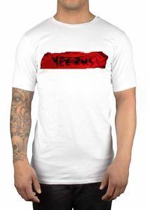 Red White Slash Logo - Yeezus Red Slash Logo T Shirt Praying Skeleton Kanye West Yeezy