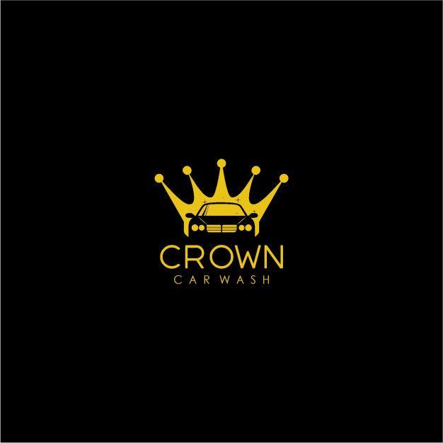 Crown Car Logo - Crown car wash Vector | Premium Download