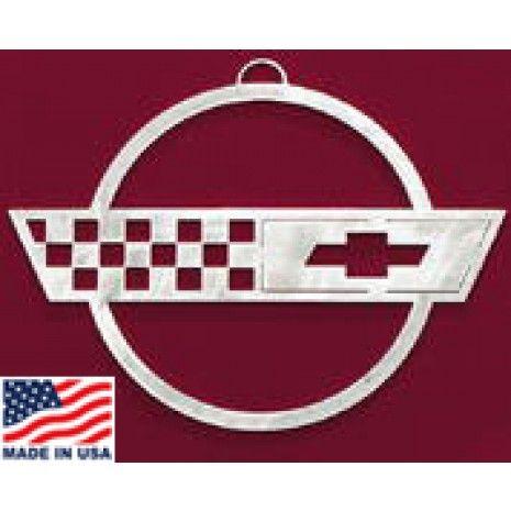 C4 Corvette Logo - C4 Corvette Emblem Ornament | The Corvette Store