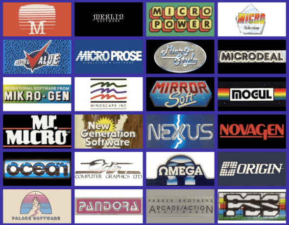 Old Computer Logo - Old Computer Logos 05 | Reference/RetroGames | Computer logo, Old ...