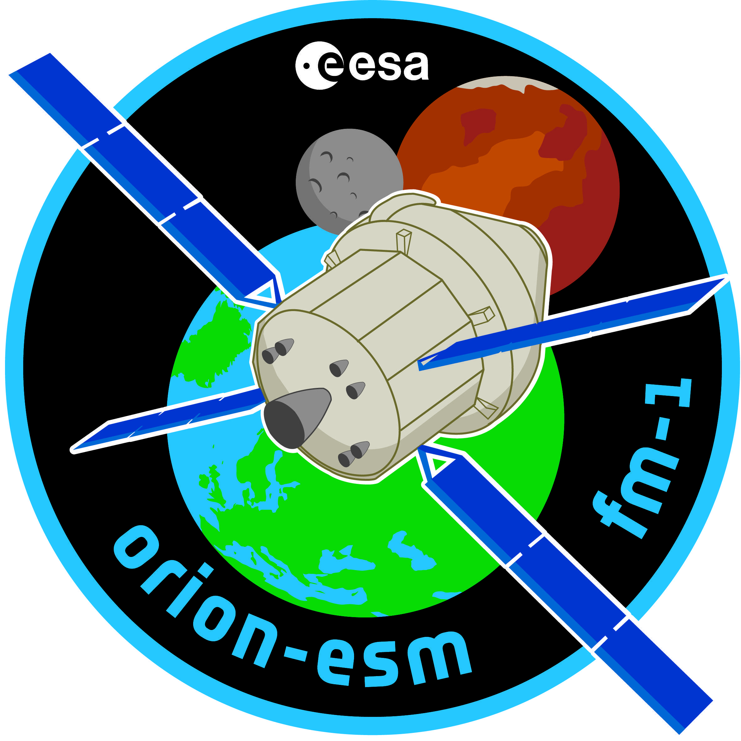 NASA Orion Logo - Orion European Service Module Flight Model-1 logo | Orion blog