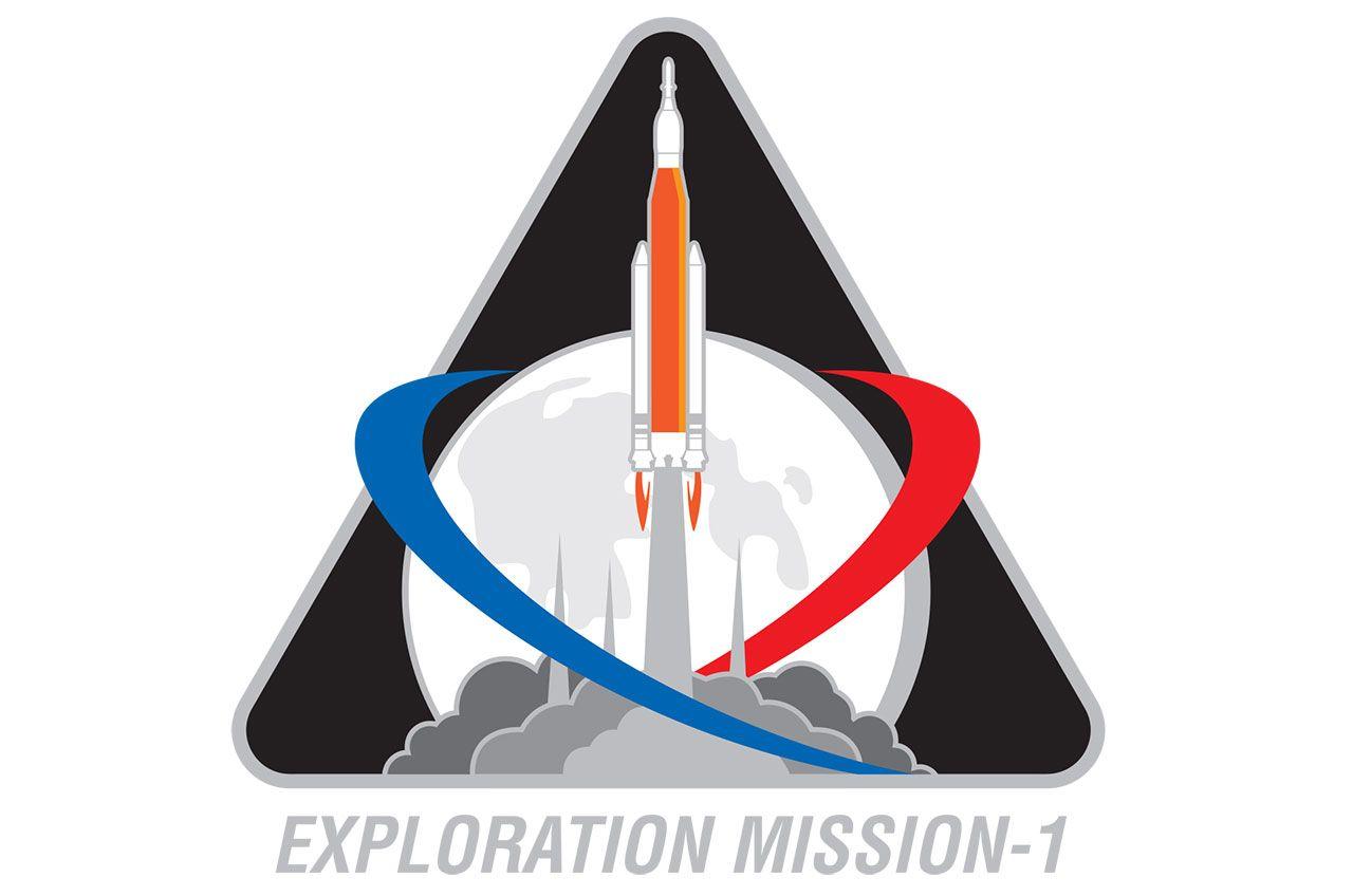 NASA Orion Logo - NASA's Space Launch System rocket gets maiden mission patch ...