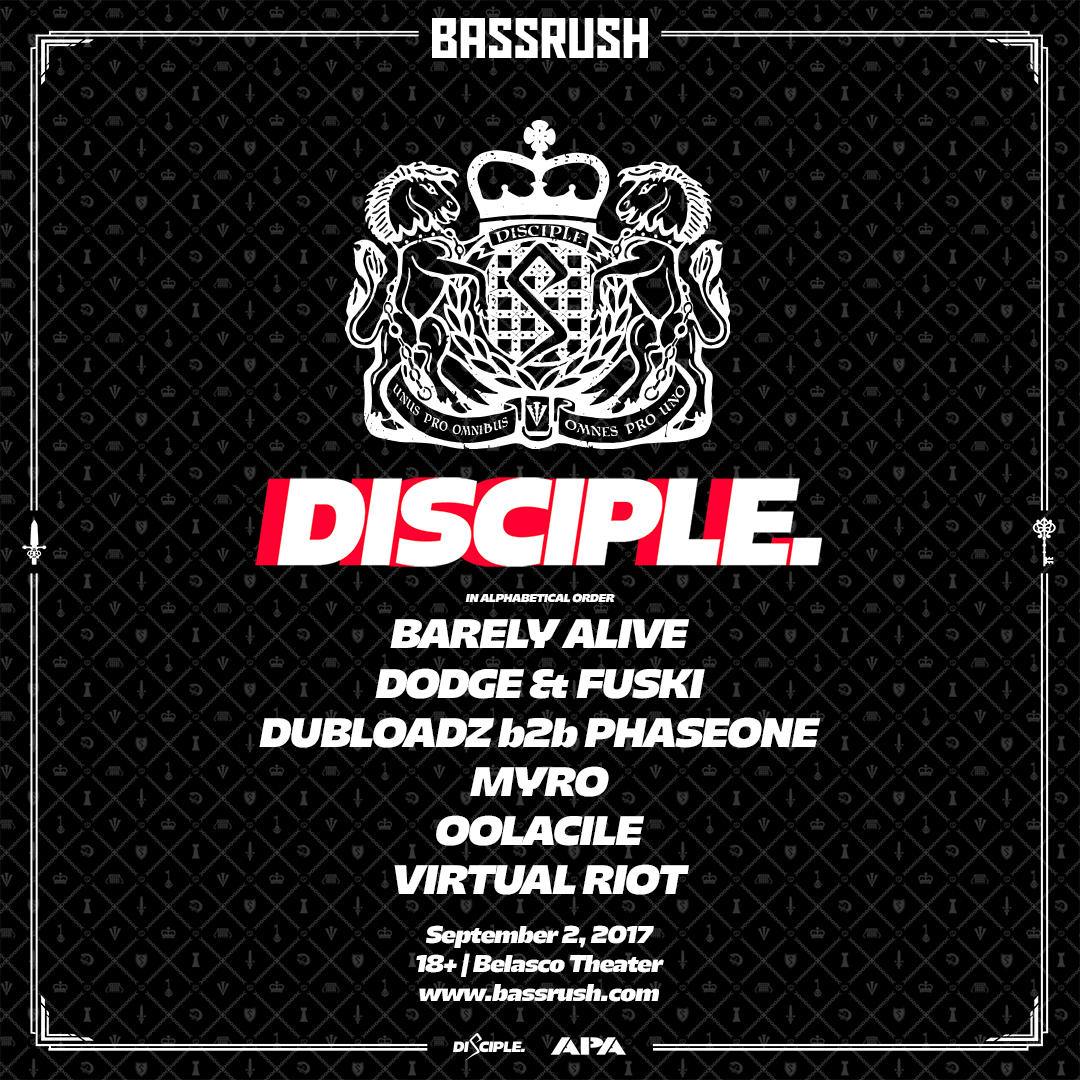 Disciple Dubstep Logo - Disciple | Bassrush