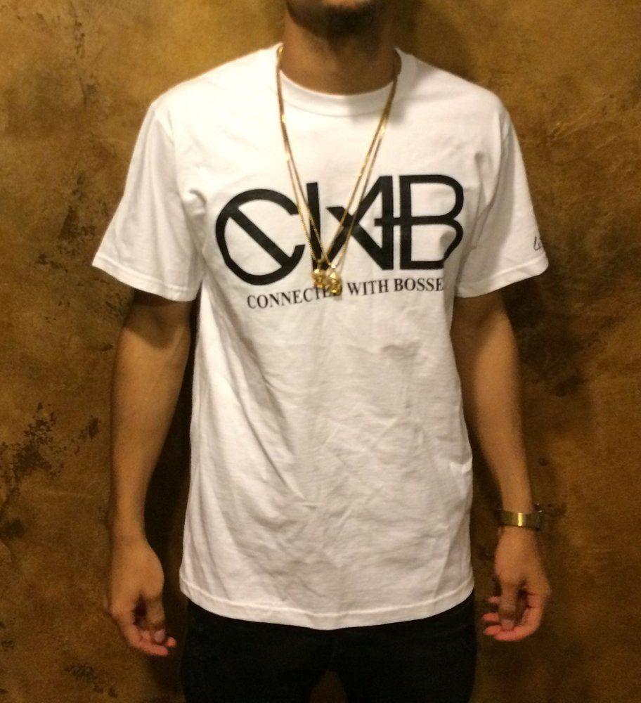 CWB Logo - Connected With Bosses White T 