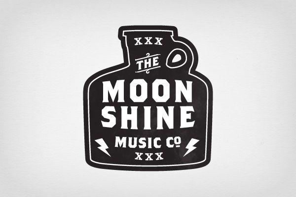 Moonshine Logo - Moonshine Logos