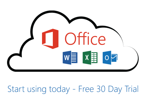 Microsoft Office 365 Cloud Logo - Free Microsoft Office Trial.