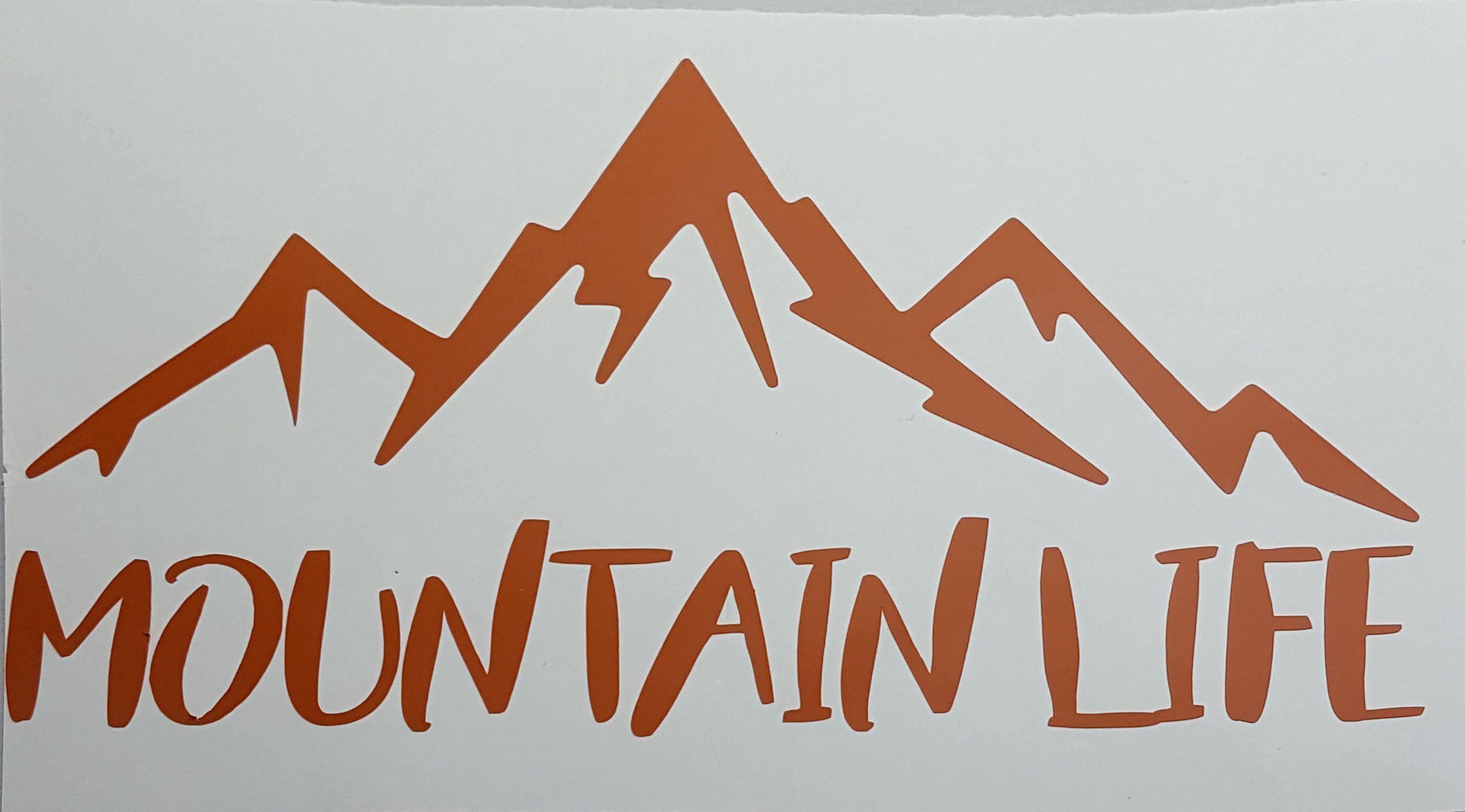Mountain Life Logo - Mountain Life | Etsy