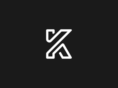 Cool K Logo - Yes it's K. Logo Inspiration. Logo design, Logos, Furniture Design