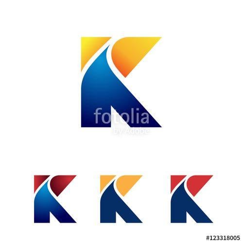 Cool K Logo - K Letter Abstract Cool Business Logo