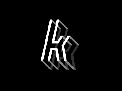Cool K Logo - Aaron Tenbuuren / Projects / Letter A Day | Dribbble