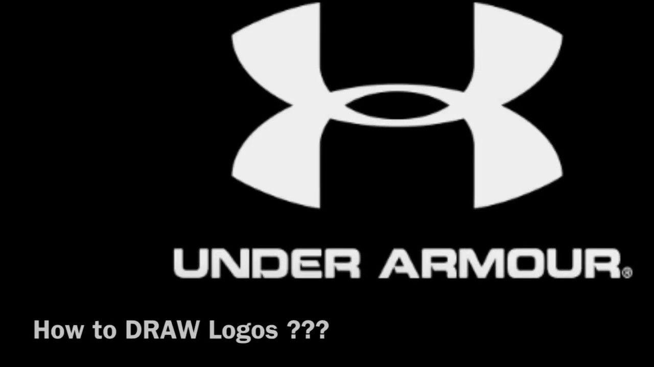 Aromor Umder Logo - How to Draw Under Armor LOGO ??? TIME LAPSE Drawing - Easy logo ...