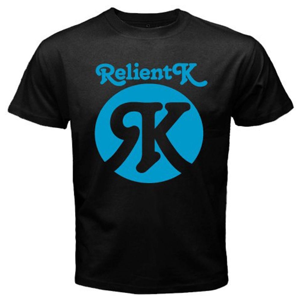 Cool K Logo - New Relient K Logo American Rock Band Men's Black T-Shirt Size S To ...