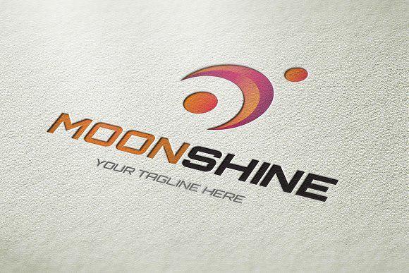 Moonshine Logo - Moonshine Logo Template ~ Logo Templates ~ Creative Market