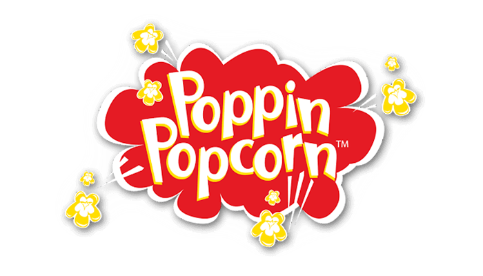 Popcorn Logo - Poppin Popcorn Logo - LaBraid Fundraising