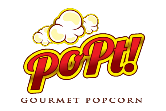 Popcorn Logo - Buy Best Gourmet Popcorn Online - USA Delivery - Popt Gourmet Popcorn