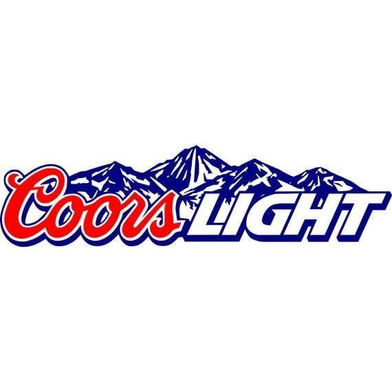 Coors Lt Logo - Coors Light Logo Vector DXF