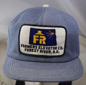 River Agriculture Logo - USA Full Denim Foam K Products Vintage Agriculture Patch Logo ...