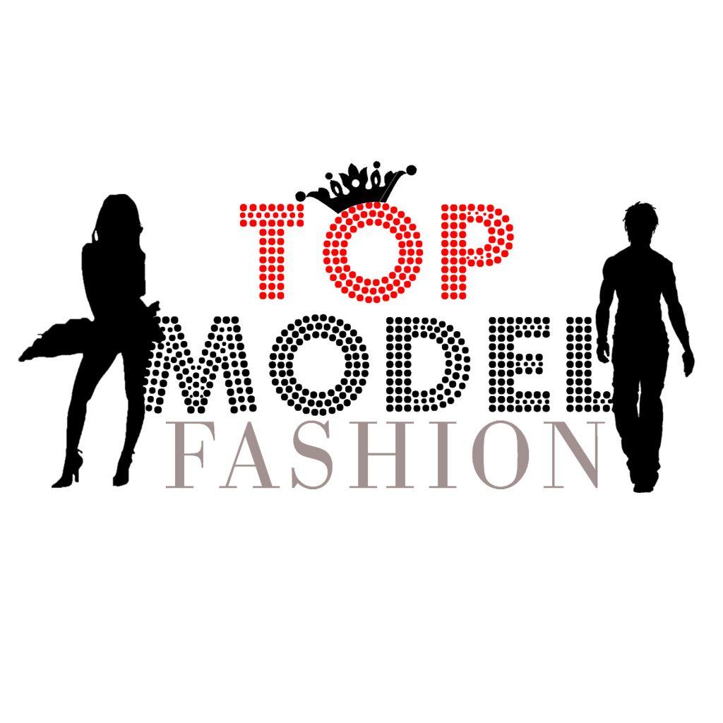Top Fashion Logo - Top Model Fashion Logo. Top Model Fashion Logo White Backg