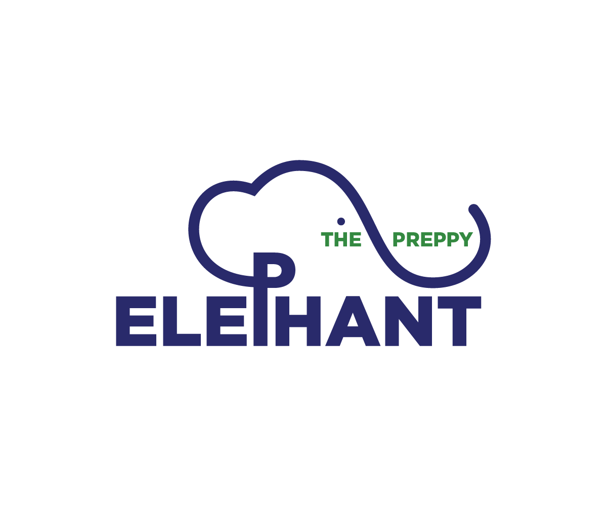 Preppy Logo - Elegant, Traditional, Clothing Logo Design for The Preppy Elephant