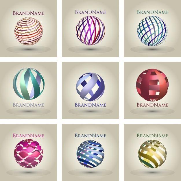 Ball Logo - Ball logo collection Vector | Free Download