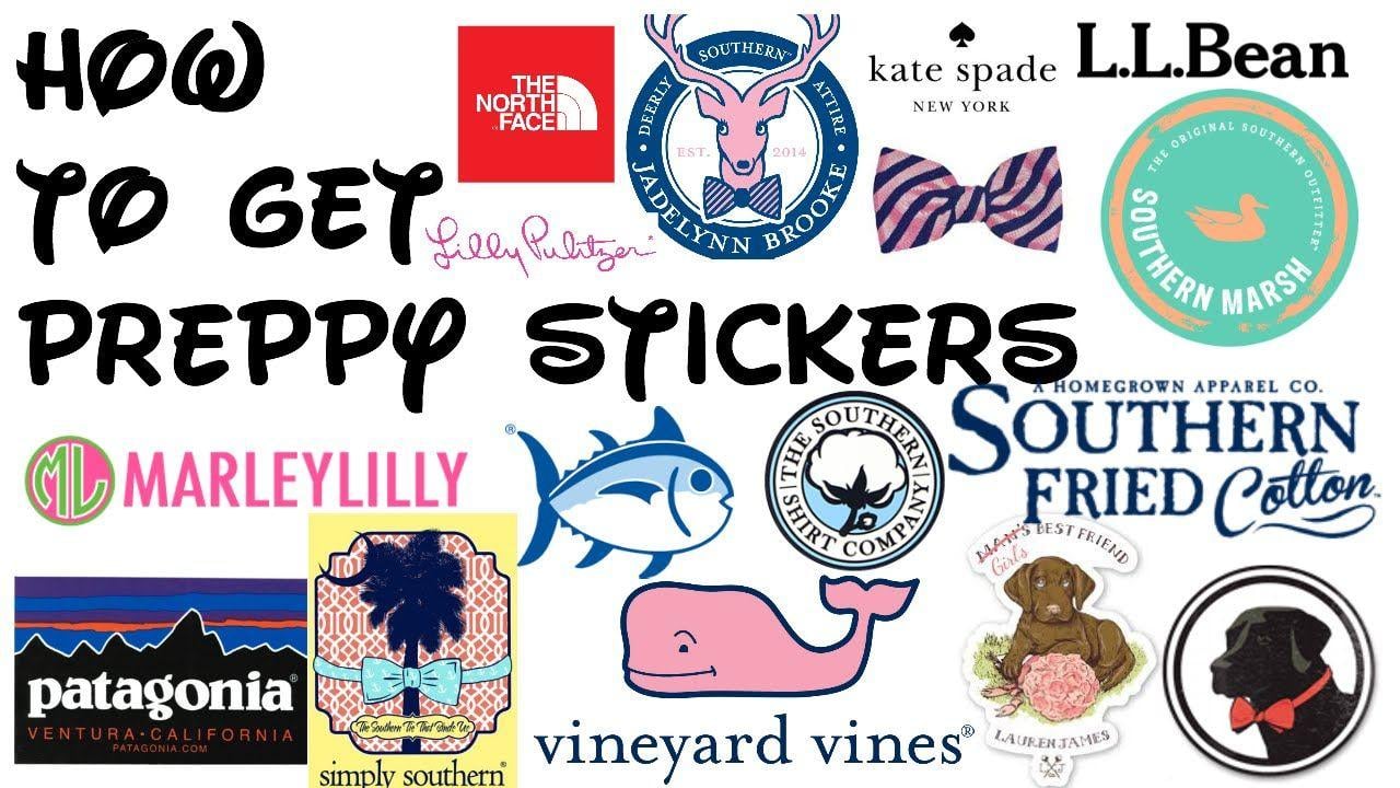 Preppy Logo - How To Get Preppy Stickers - YouTube