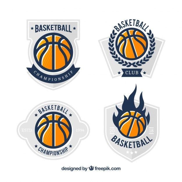 Ball Logo - Basketball ball logo collection Vector