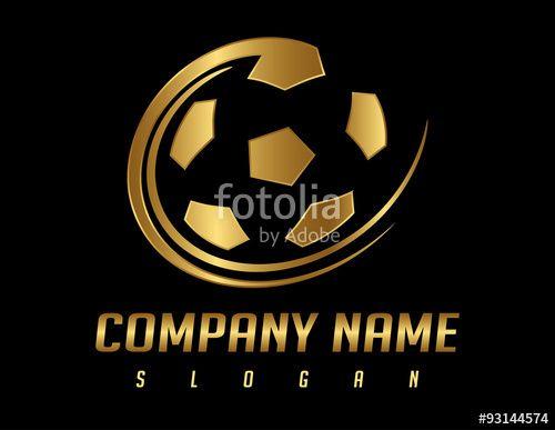 Ball Logo - Golden ball logo