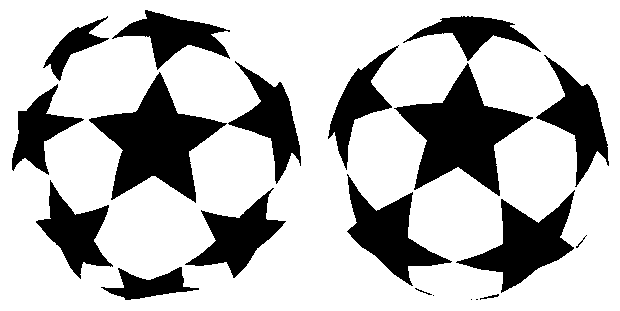 Ball Logo - Wrong icosahedra