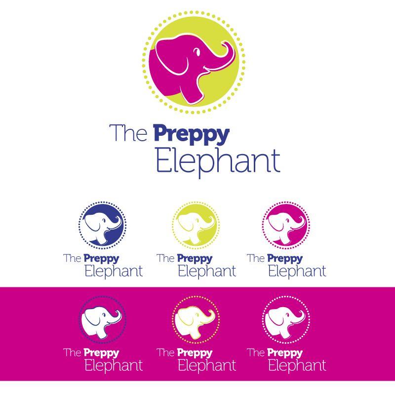 Preppy Logo - Elegant, Traditional, Clothing Logo Design for The Preppy Elephant ...