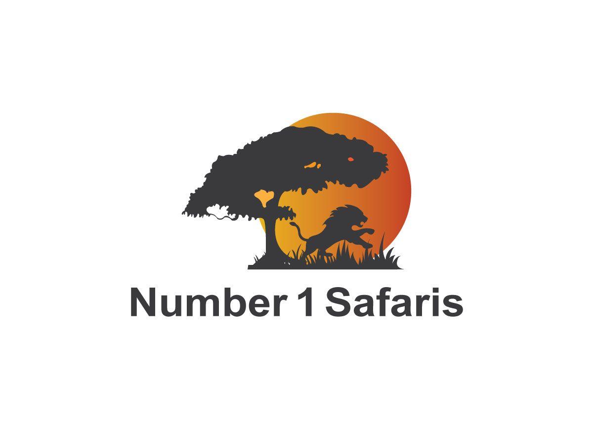African Safari Logo - Bold, Serious, Tourism Logo Design for Number 1 Safaris