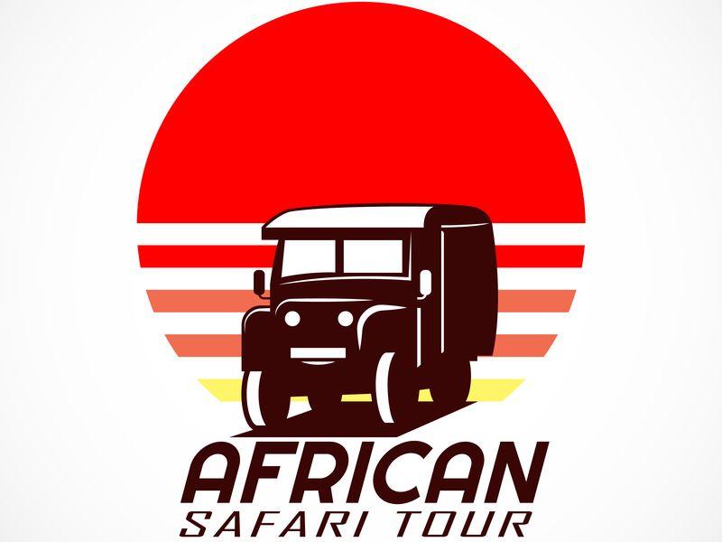 African Safari Logo - African Safari Logo by Angga Agustiya | Dribbble | Dribbble