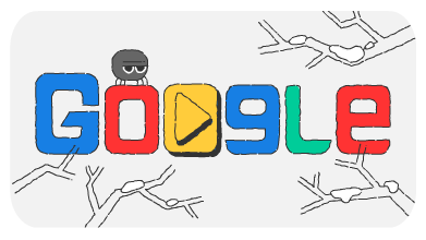 Beach Themed Google Logo - Google Doodles