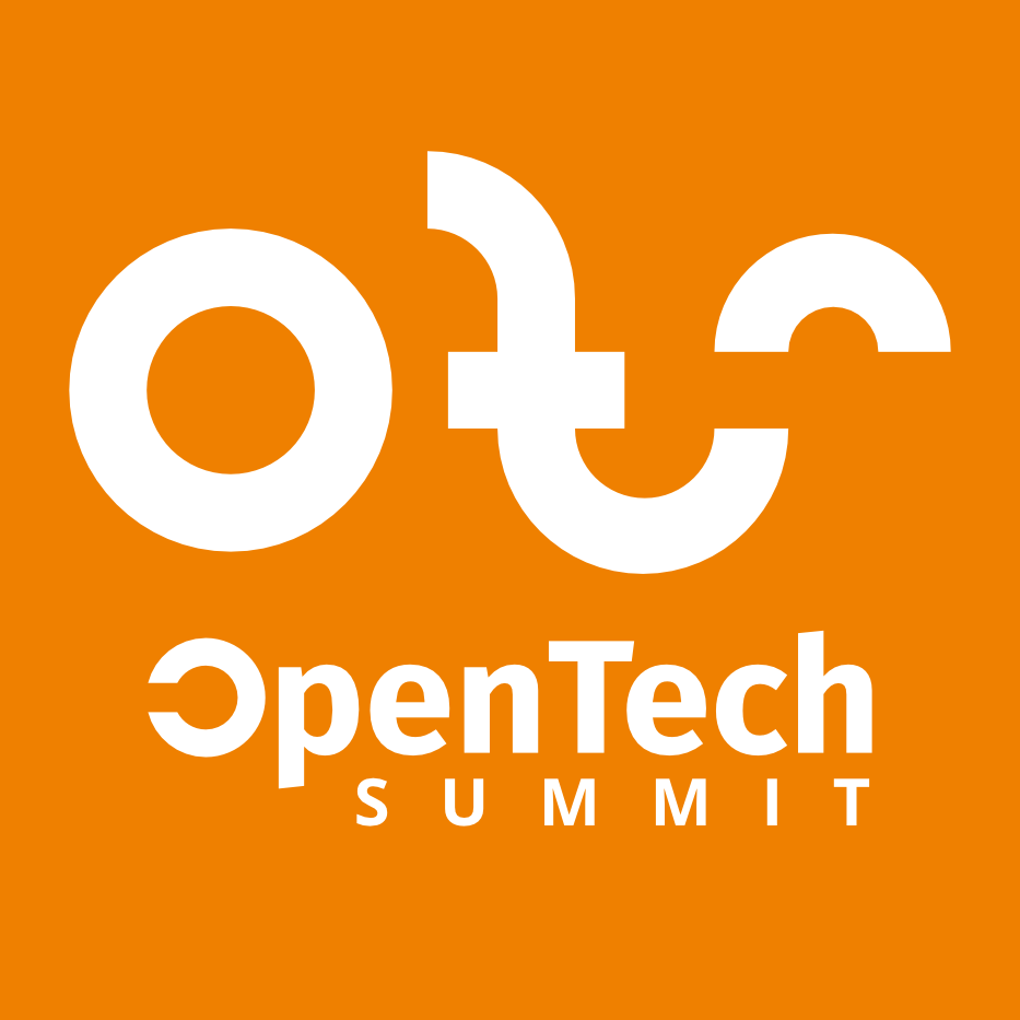 Orange Square Tech Logo - Logo_OpenTecSummit_White Square Big