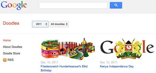 Google Doodle Logo - Google Revamps The Google Doodles (Logos) Directory - Search Engine Land
