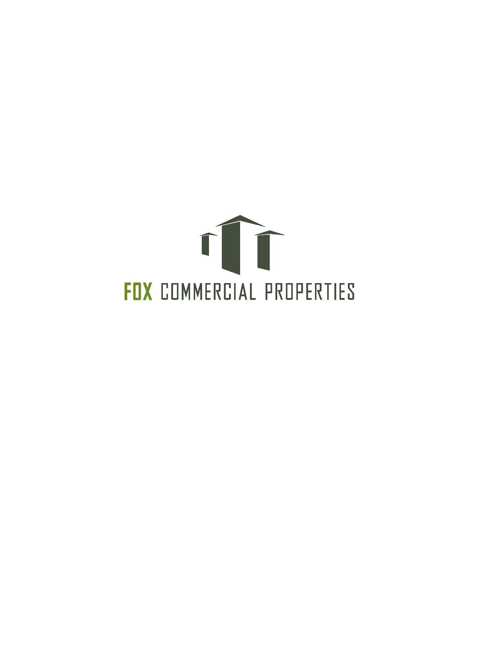 No Fox Logo - Fox Commercial Properties logo no tagline Green South Carolina
