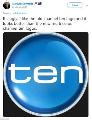Old MSN Logo - Not a popular choice! Channel 10's new logo branded 'ugly' and ...