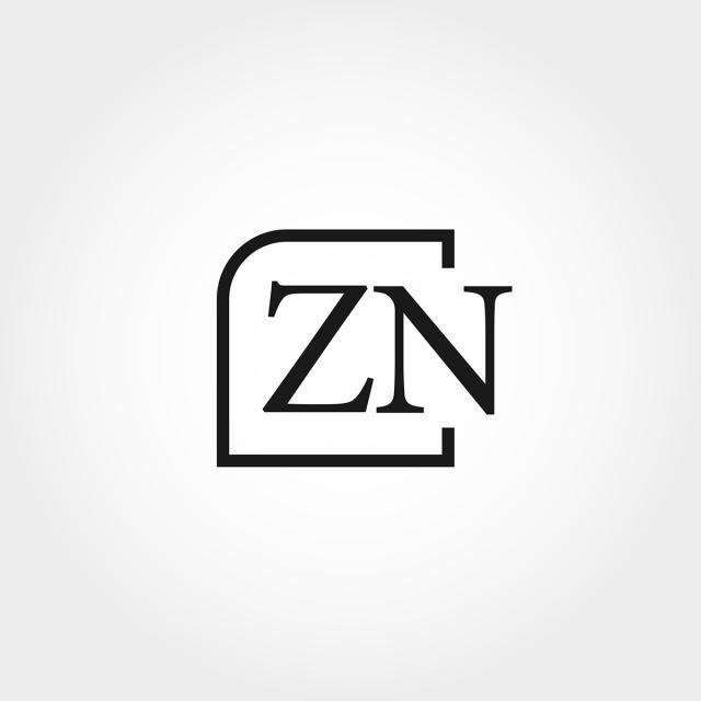 Zn Logo - Initial Letter ZN Logo Template Design Template for Free Download