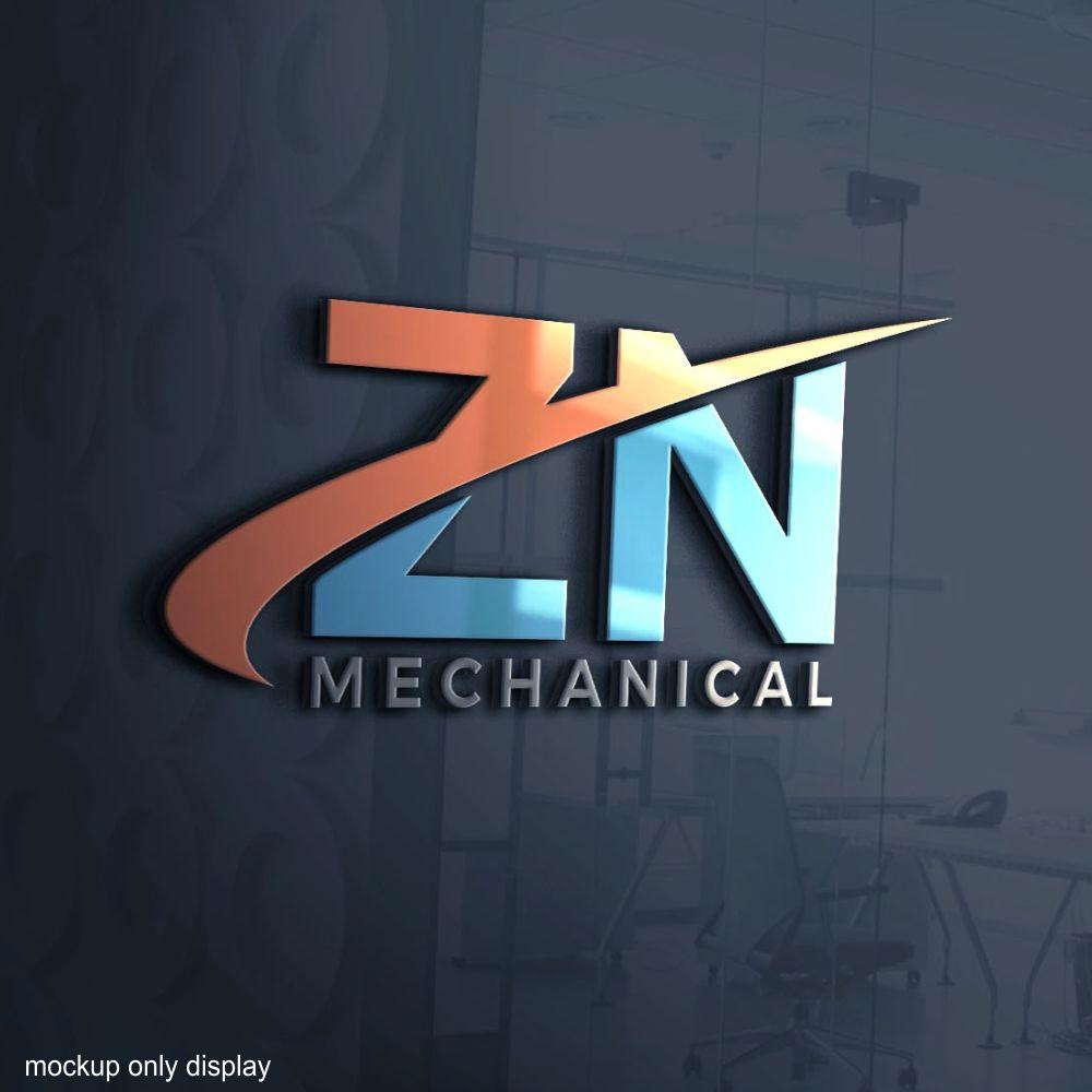 Zn Logo - Serious, Professional, Hvac Logo Design for ZN or ZN Mechanical by ...