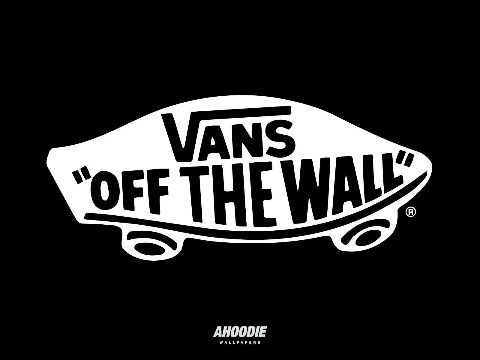 Black Off the Wall Vans Logo - Vans. Havn't worn them in years but I think I might have to pick up ...